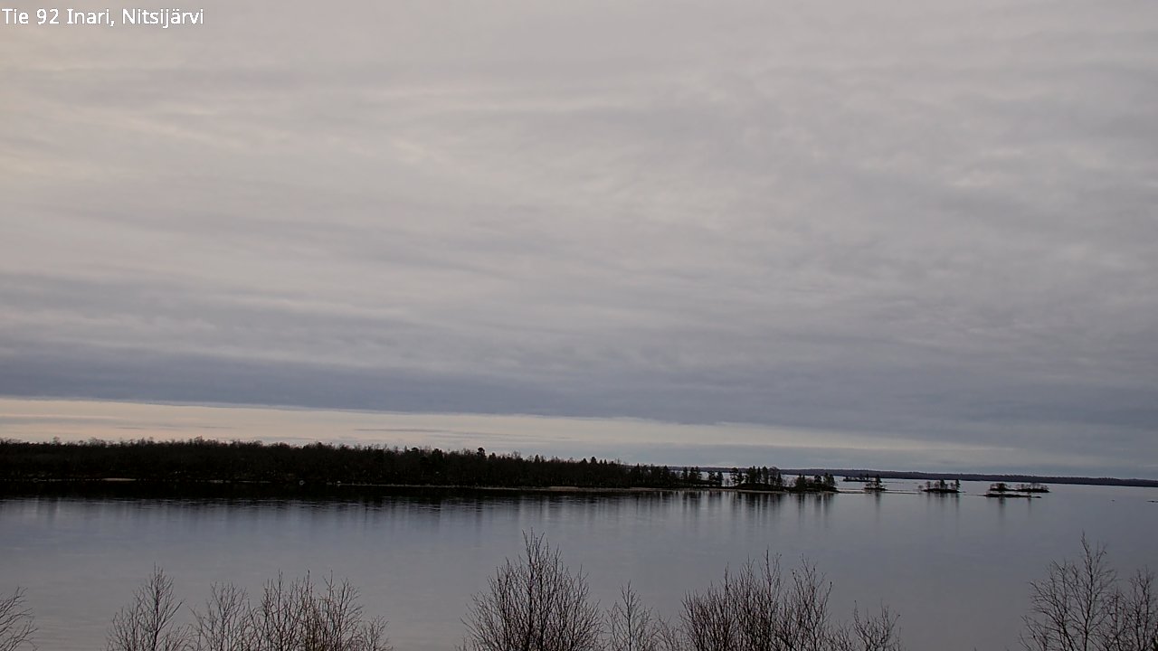 Kelikamerat Kuva Tie 92 Inari, Nitsijärvi, Inari, Lappi