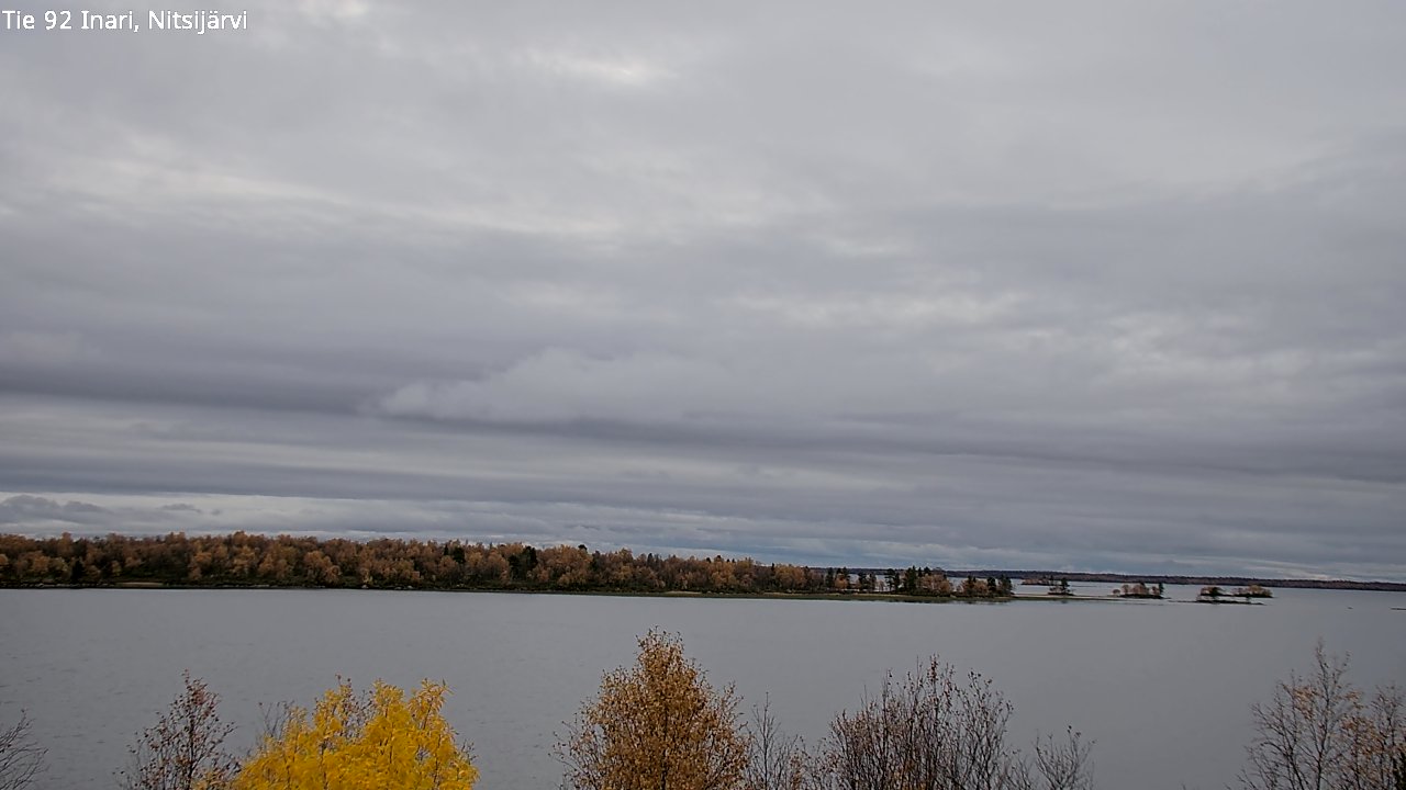 Kelikamerat Kuva Tie 92 Inari, Nitsijärvi, Inari, Lappi