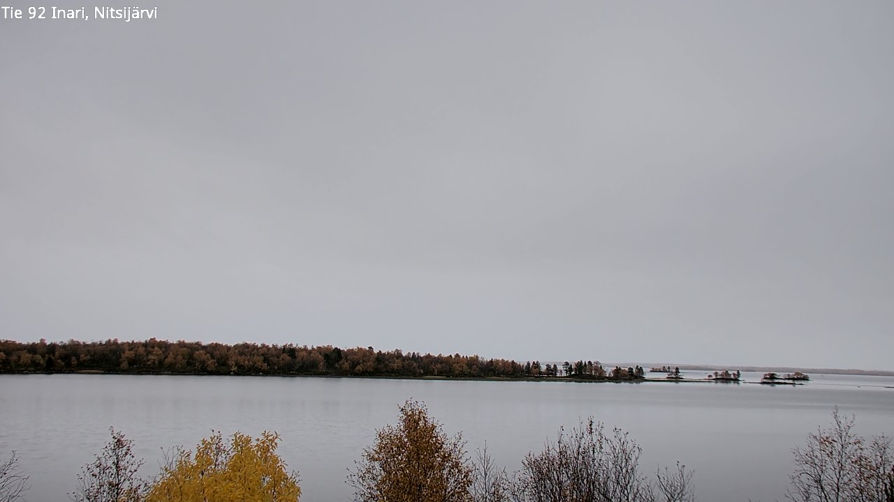 Kelikamerat Kuva Tie 92 Inari, Nitsijärvi, Inari, Lappi