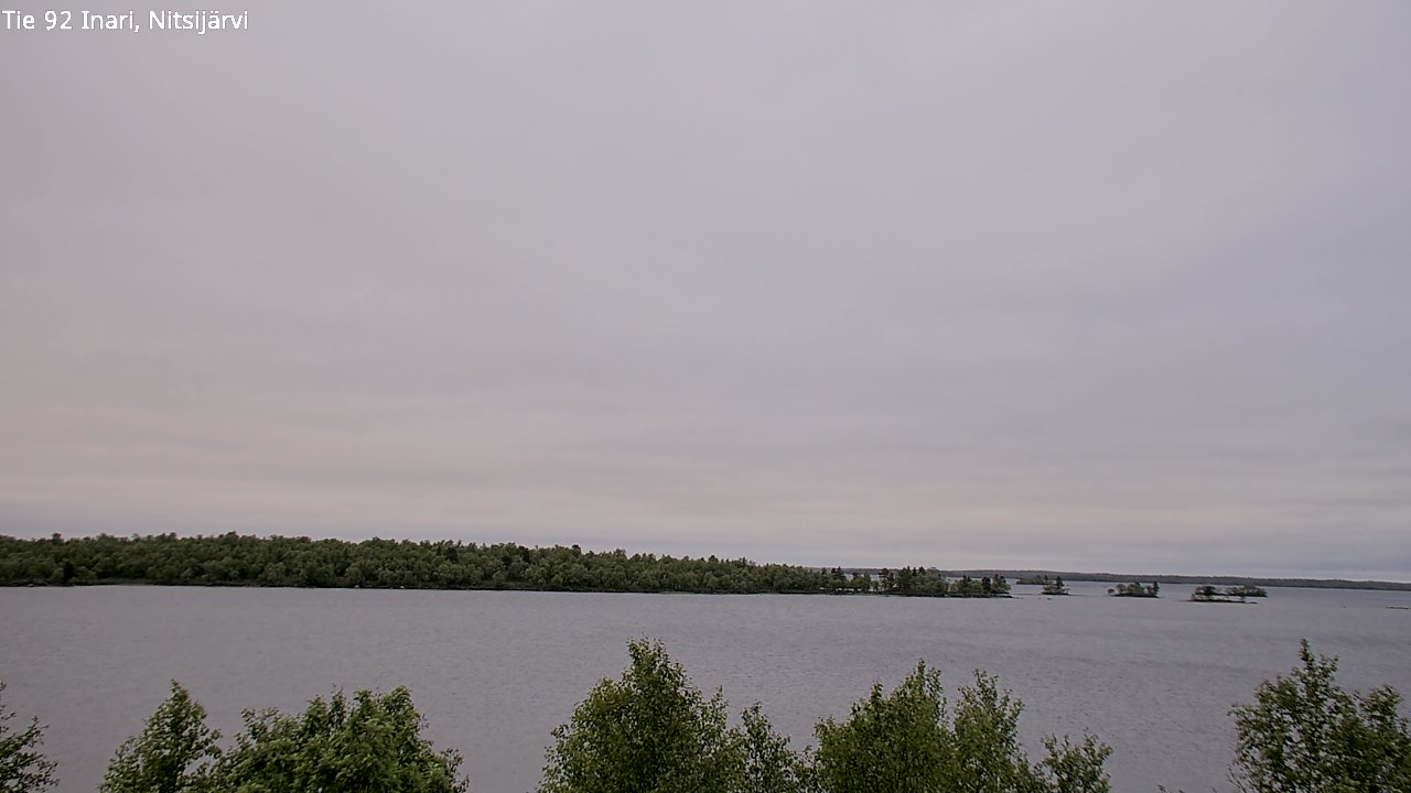 Kelikamerat Kuva Tie 92 Inari, Nitsijärvi, Inari, Lappi