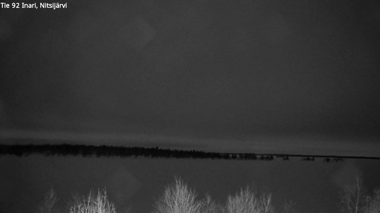 Kelikamerat Kuva Tie 92 Inari, Nitsijärvi, Inari, Lappi