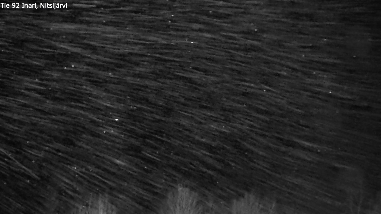 Kelikamerat Kuva Tie 92 Inari, Nitsijärvi, Inari, Lappi