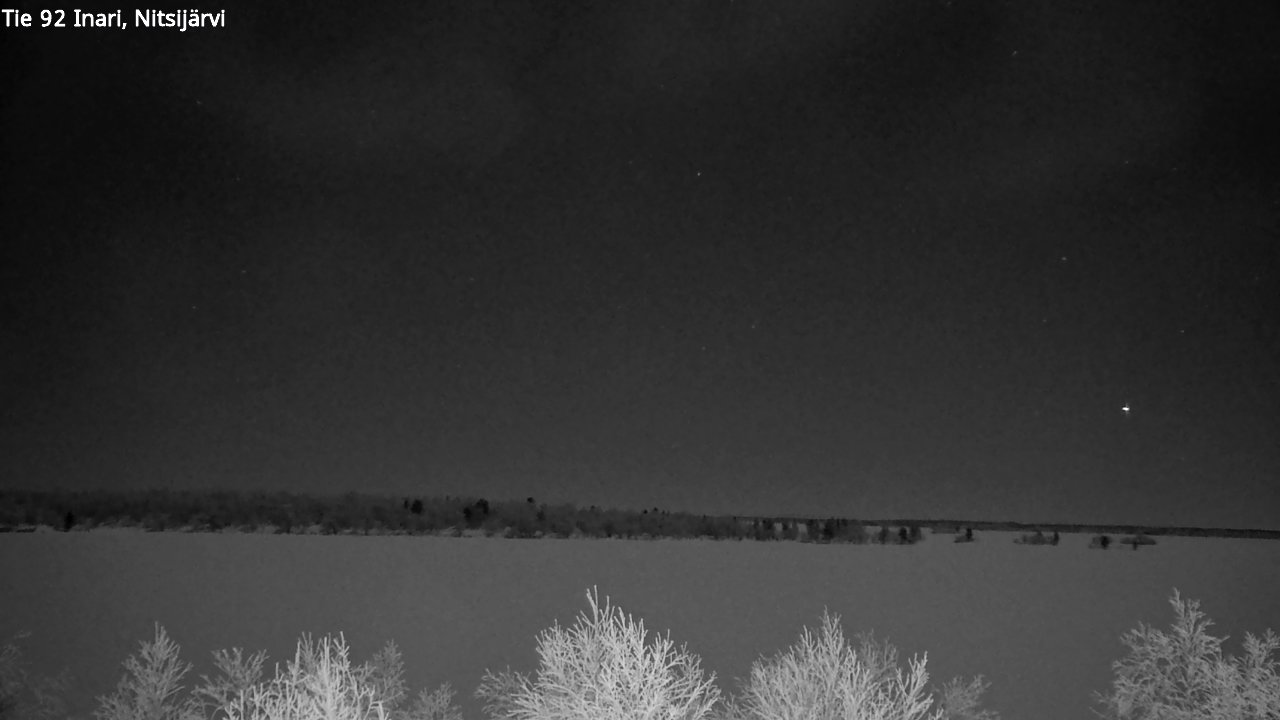 Kelikamerat Kuva Tie 92 Inari, Nitsijärvi, Inari, Lappi