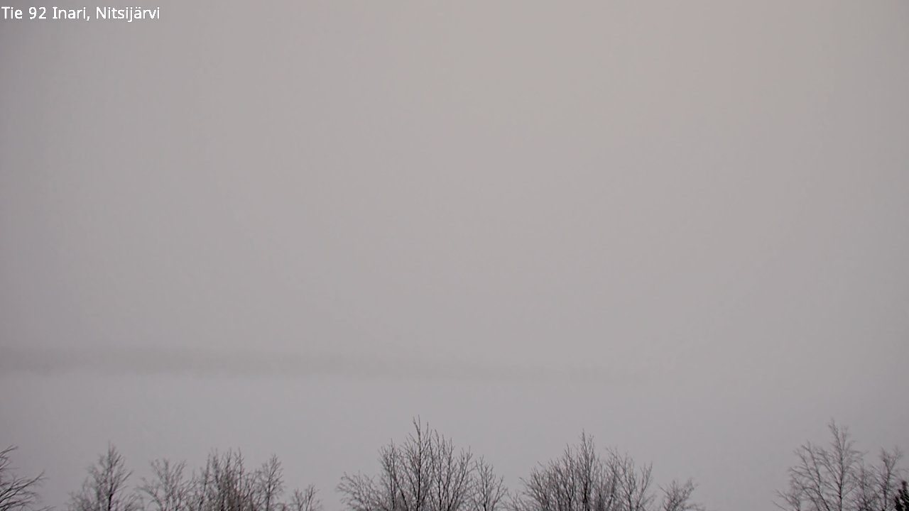 Kelikamerat Kuva Tie 92 Inari, Nitsijärvi, Inari, Lappi