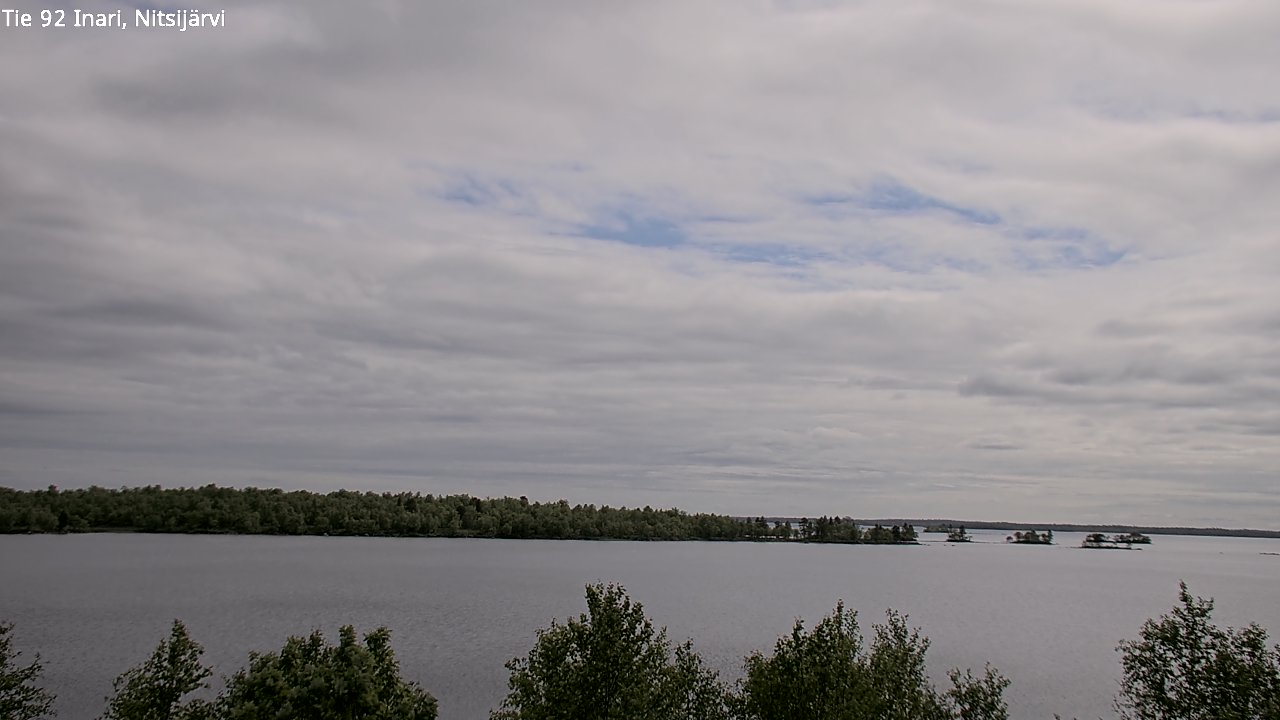 Kelikamerat Kuva Tie 92 Inari, Nitsijärvi, Inari, Lappi