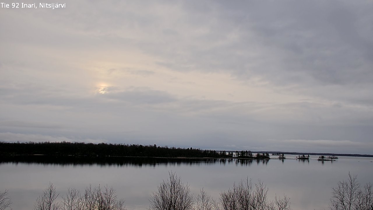 Kelikamerat Kuva Tie 92 Inari, Nitsijärvi, Inari, Lappi