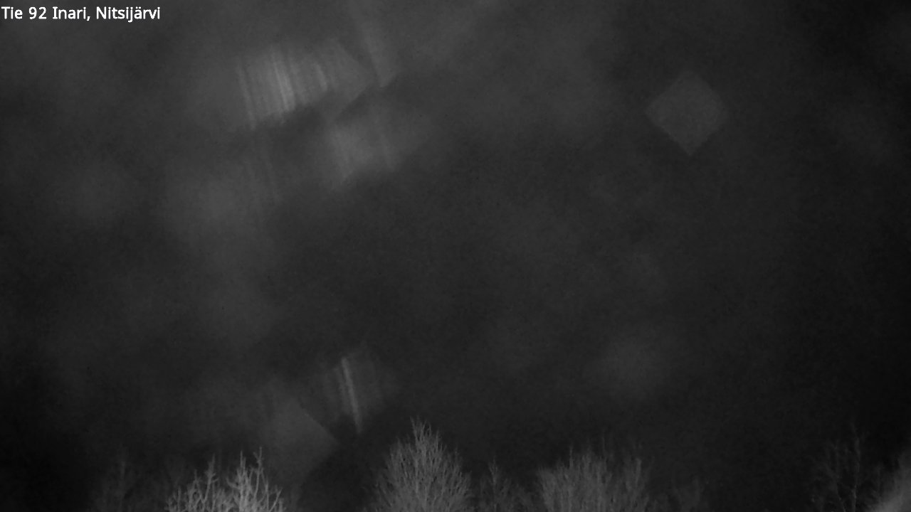 Weather Camera Image Road 92 Inari, Nitsijärvi, Inari, Lappi
