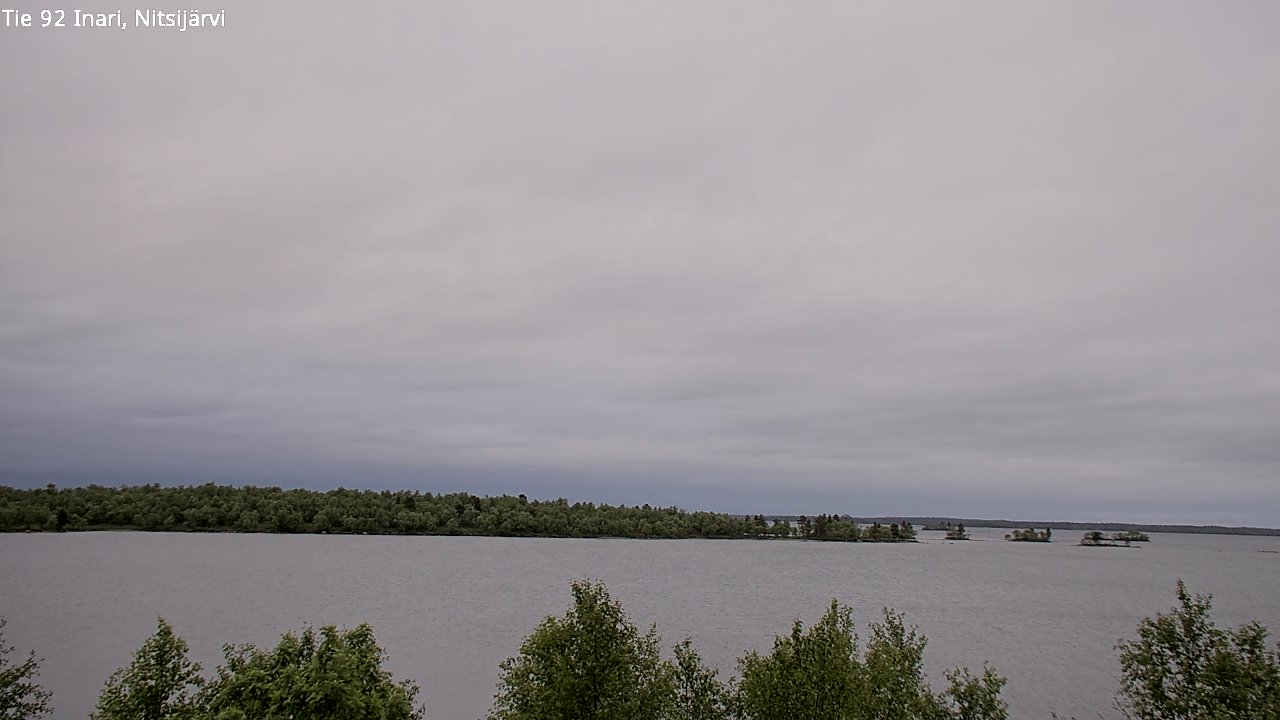 Kelikamerat Kuva Tie 92 Inari, Nitsijärvi, Inari, Lappi