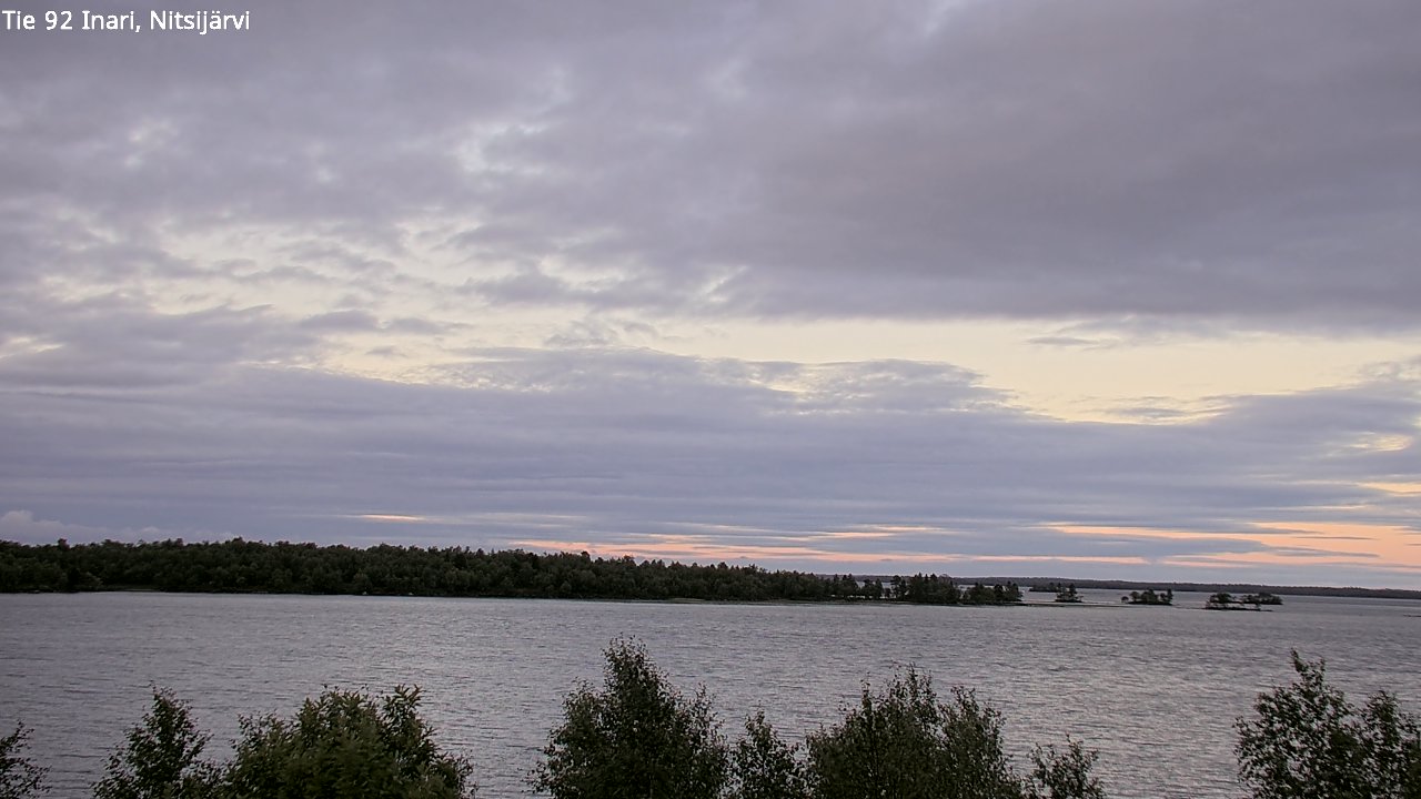 Kelikamerat Kuva Tie 92 Inari, Nitsijärvi, Inari, Lappi