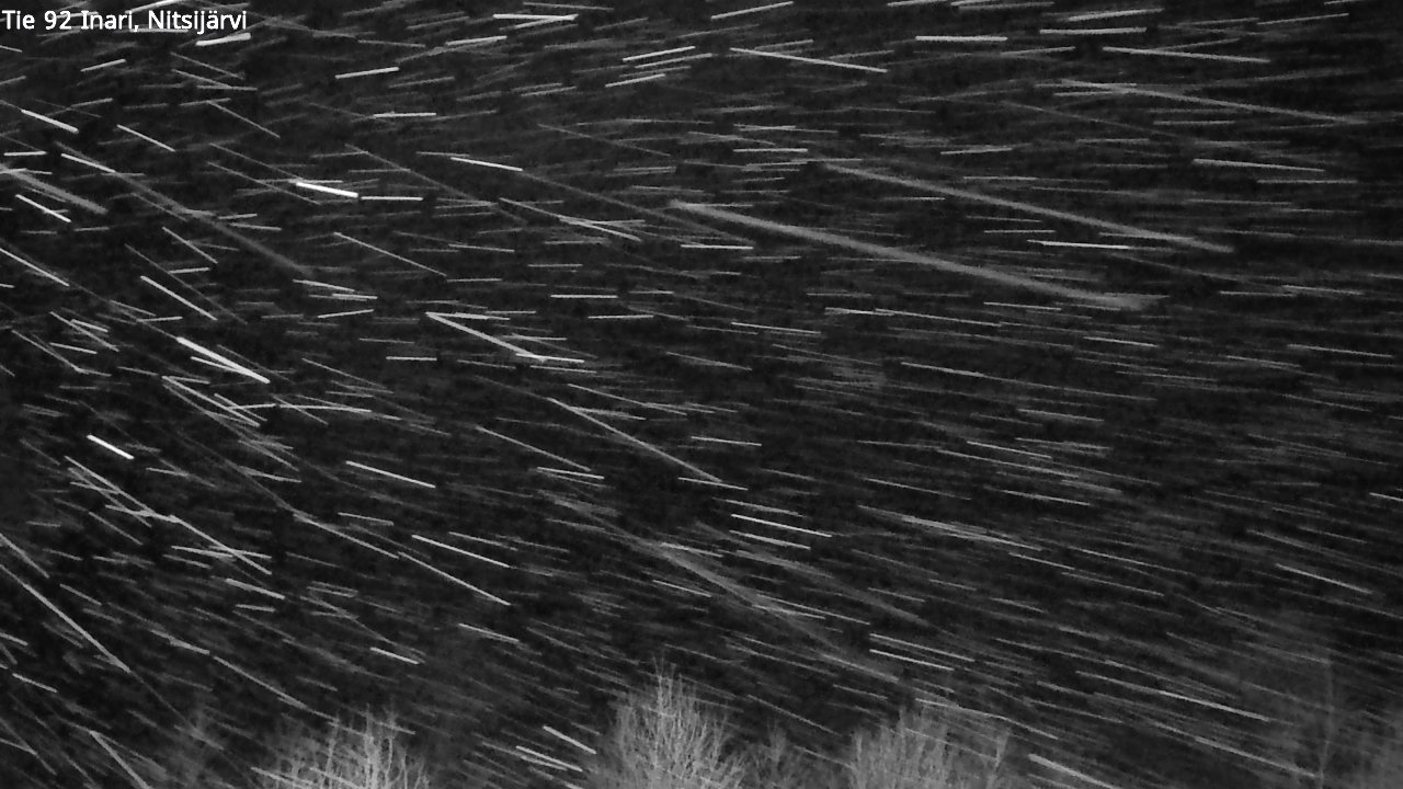Kelikamerat Kuva Tie 92 Inari, Nitsijärvi, Inari, Lappi