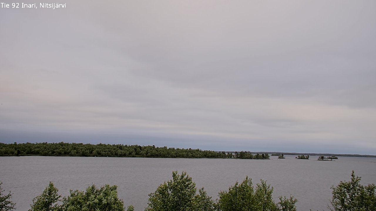 Kelikamerat Kuva Tie 92 Inari, Nitsijärvi, Inari, Lappi