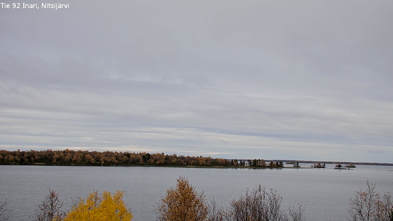 Kelikamerat Kuva Tie 92 Inari, Nitsijärvi, Inari, Lappi