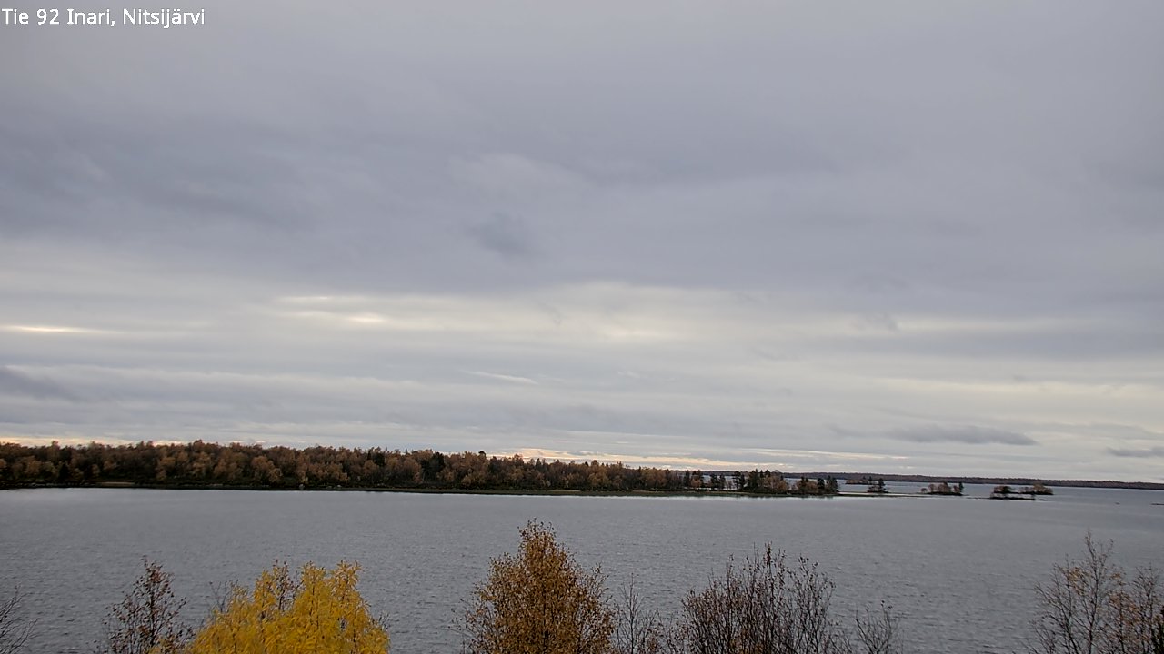 Kelikamerat Kuva Tie 92 Inari, Nitsijärvi, Inari, Lappi