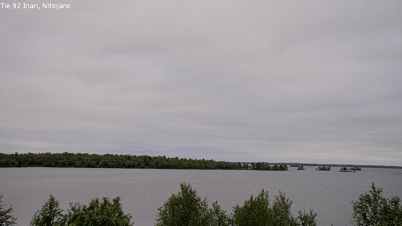Kelikamerat Kuva Tie 92 Inari, Nitsijärvi, Inari, Lappi