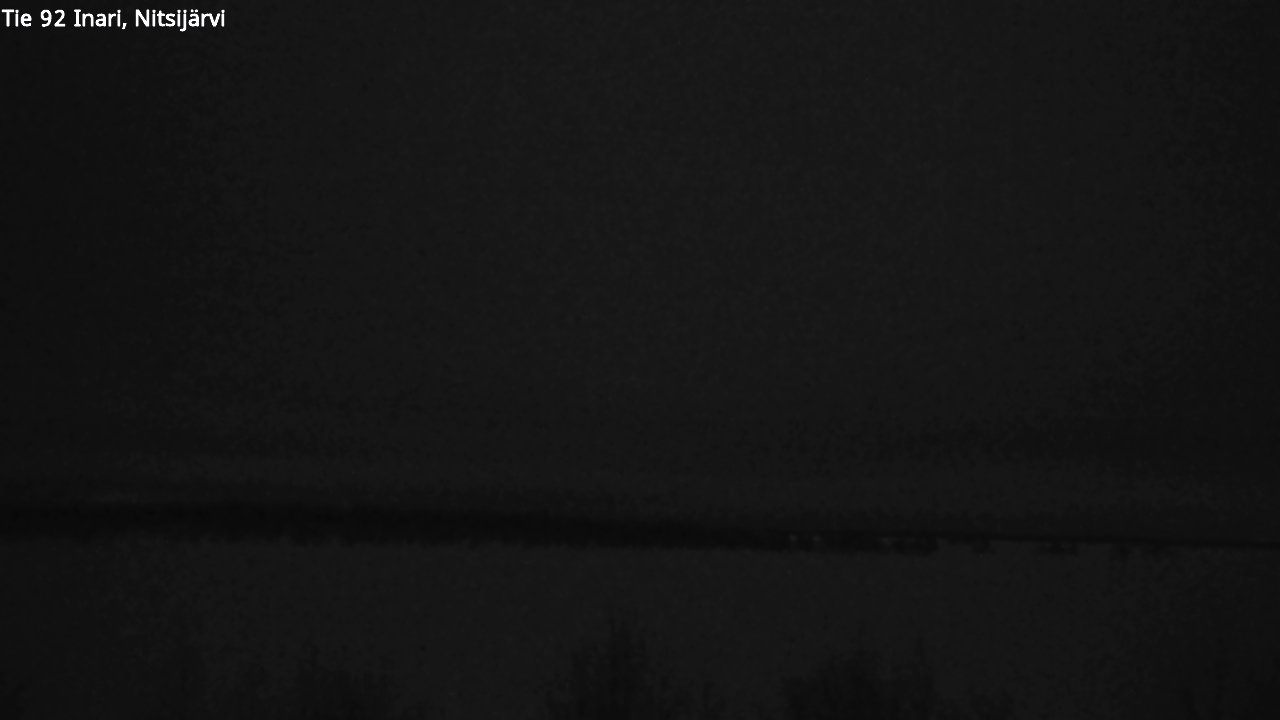 Kelikamerat Kuva Tie 92 Inari, Nitsijärvi, Inari, Lappi