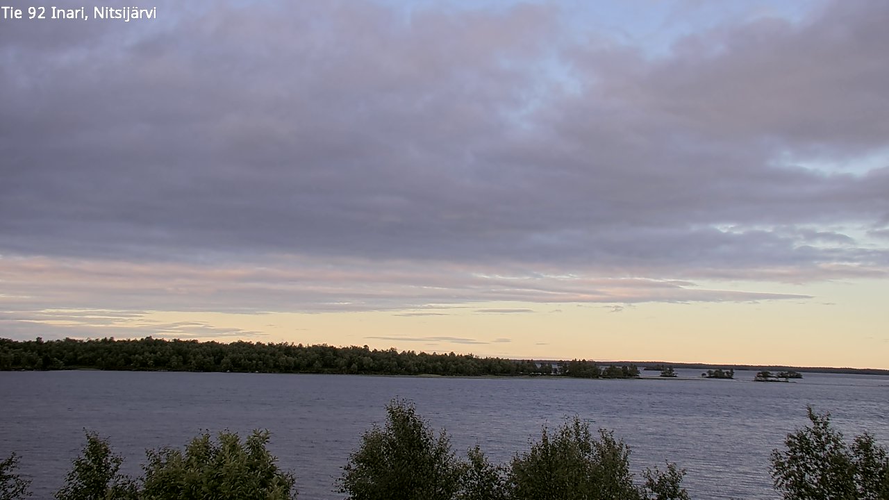 Kelikamerat Kuva Tie 92 Inari, Nitsijärvi, Inari, Lappi