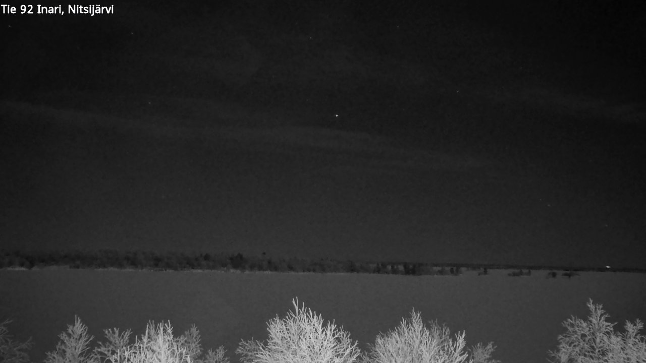 Kelikamerat Kuva Tie 92 Inari, Nitsijärvi, Inari, Lappi