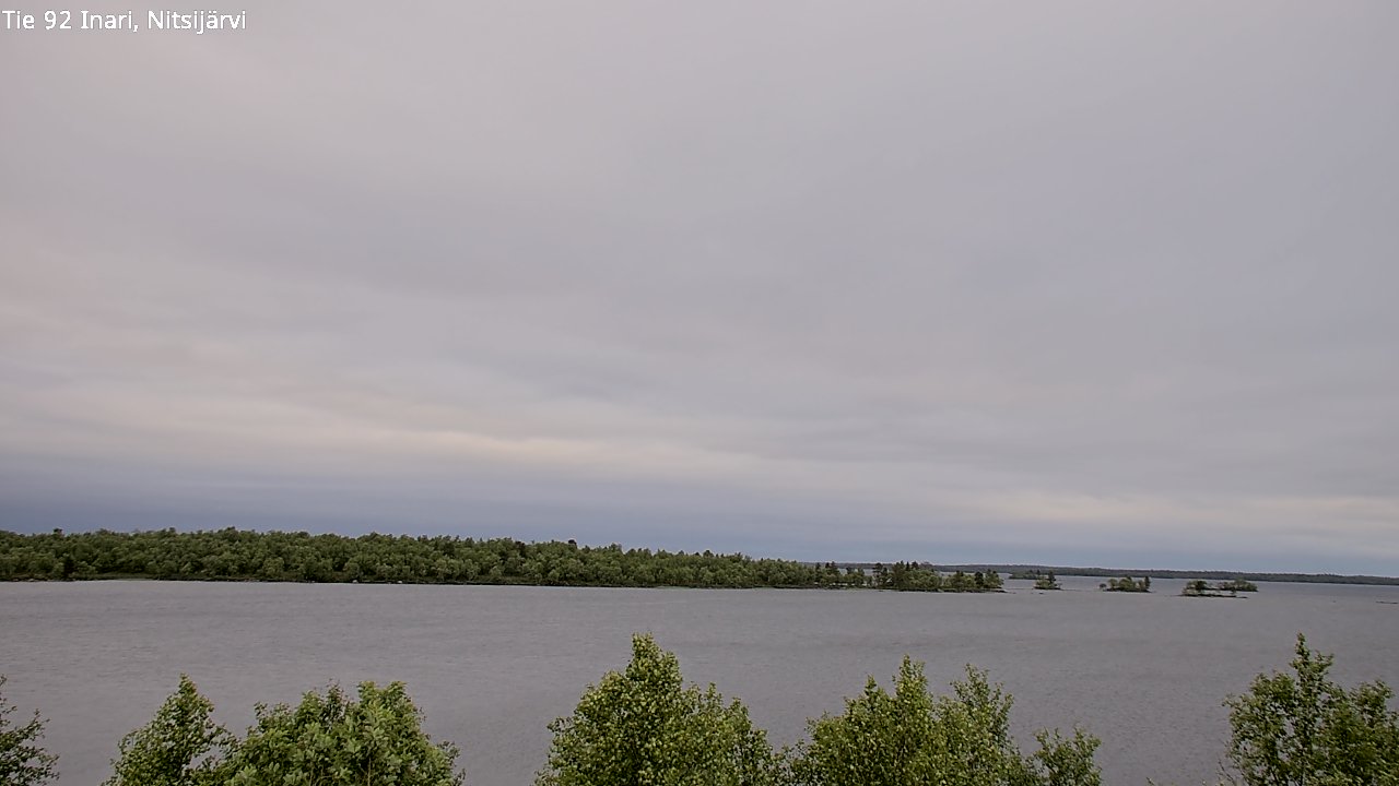 Kelikamerat Kuva Tie 92 Inari, Nitsijärvi, Inari, Lappi