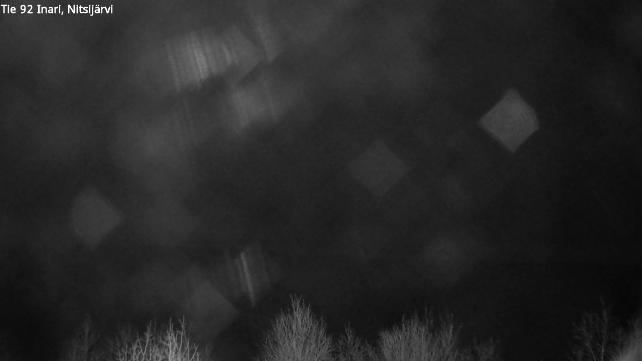 Kelikamerat Kuva Tie 92 Inari, Nitsijärvi, Inari, Lappi