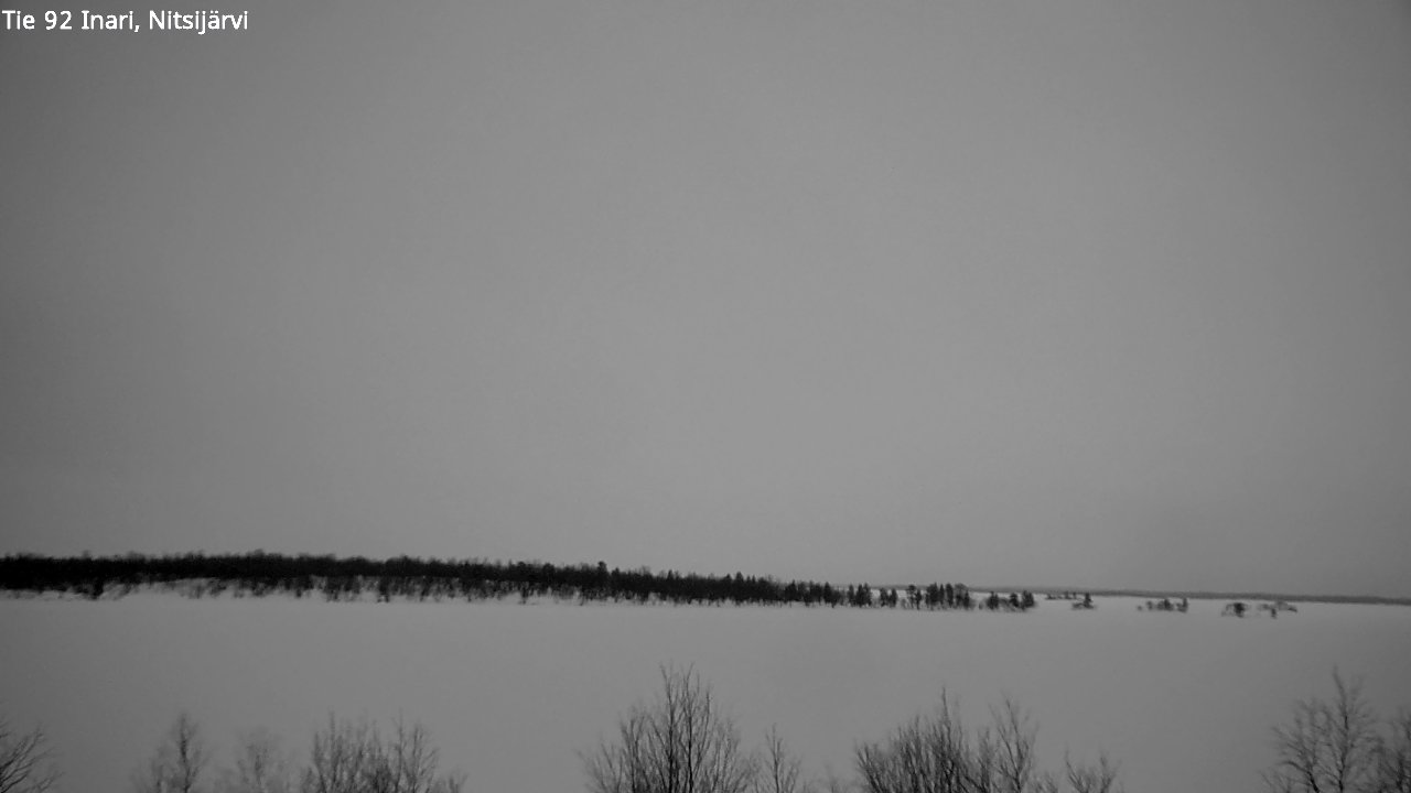 Kelikamerat Kuva Tie 92 Inari, Nitsijärvi, Inari, Lappi