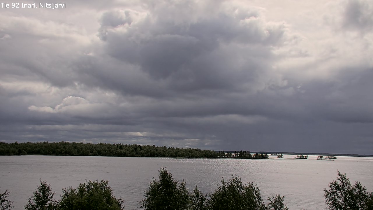 Kelikamerat Kuva Tie 92 Inari, Nitsijärvi, Inari, Lappi