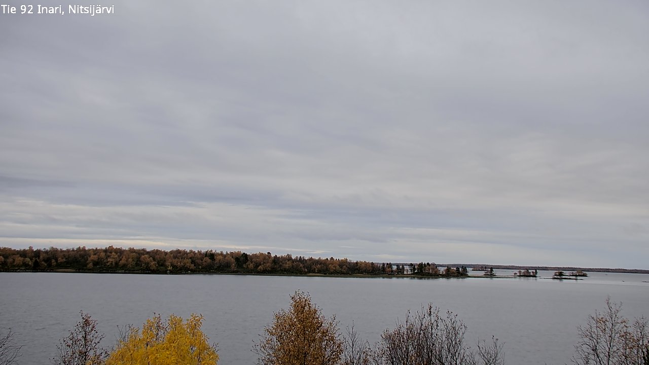 Kelikamerat Kuva Tie 92 Inari, Nitsijärvi, Inari, Lappi