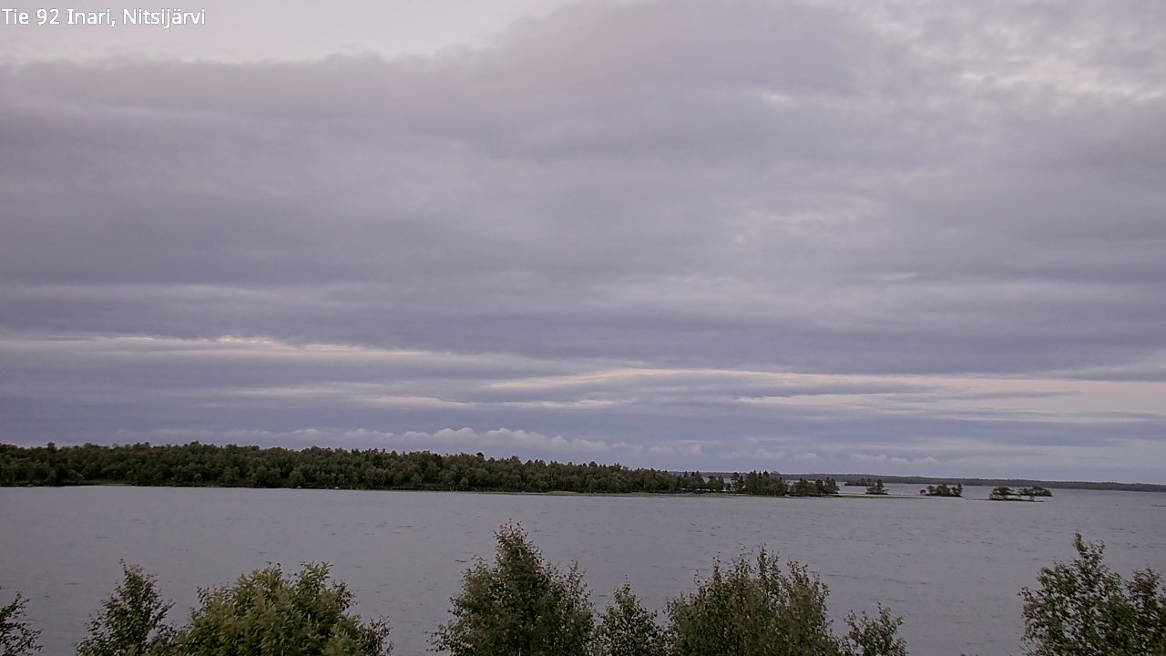Kelikamerat Kuva Tie 92 Inari, Nitsijärvi, Inari, Lappi