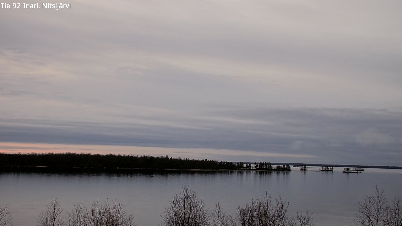 Kelikamerat Kuva Tie 92 Inari, Nitsijärvi, Inari, Lappi