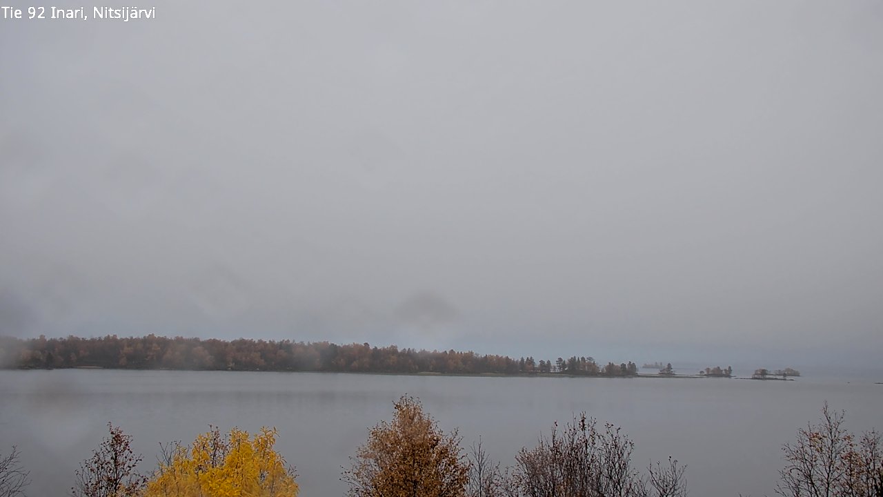 Kelikamerat Kuva Tie 92 Inari, Nitsijärvi, Inari, Lappi