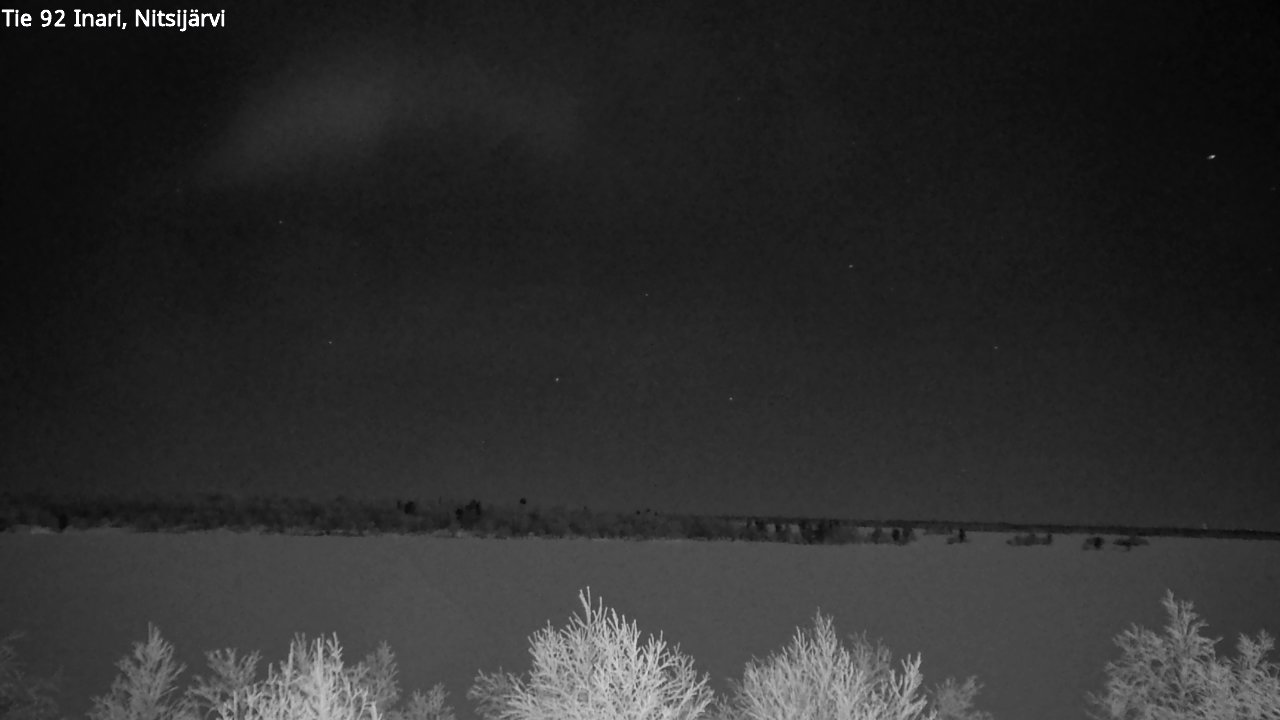 Kelikamerat Kuva Tie 92 Inari, Nitsijärvi, Inari, Lappi