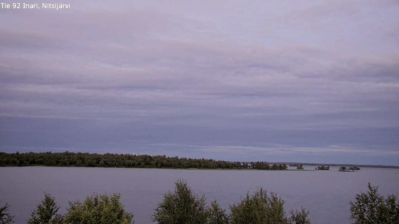 Kelikamerat Kuva Tie 92 Inari, Nitsijärvi, Inari, Lappi