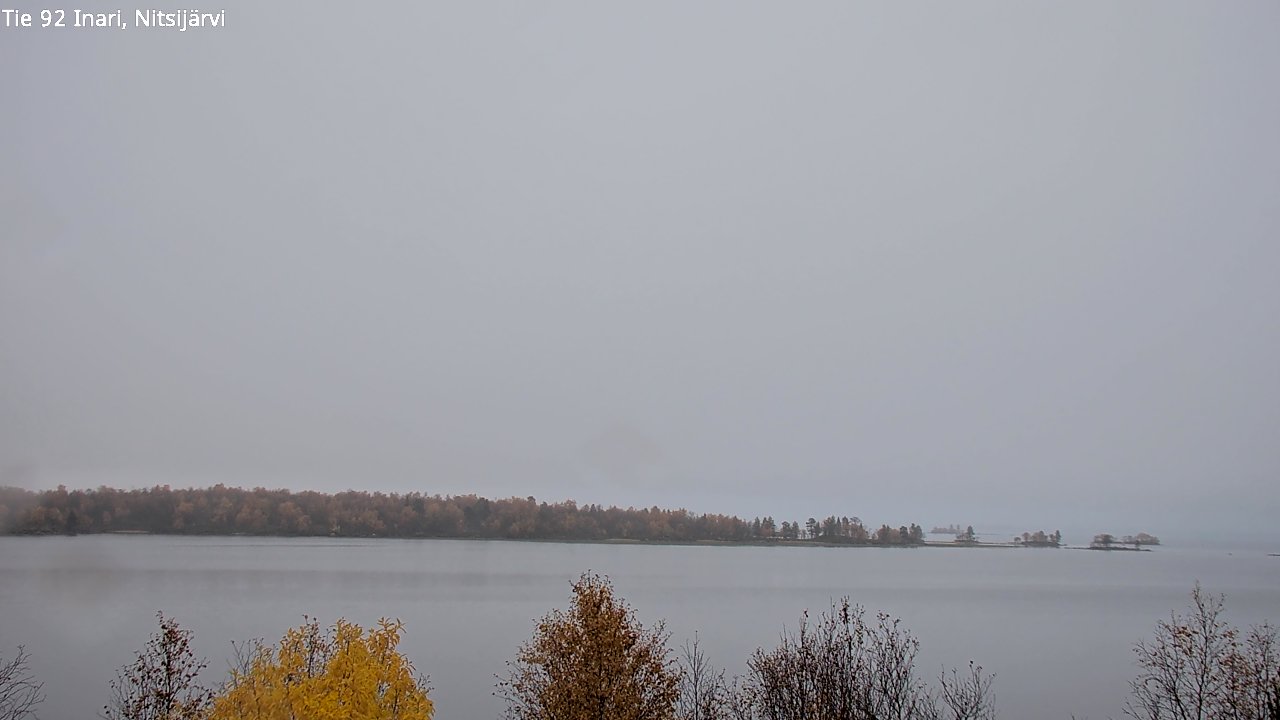 Kelikamerat Kuva Tie 92 Inari, Nitsijärvi, Inari, Lappi