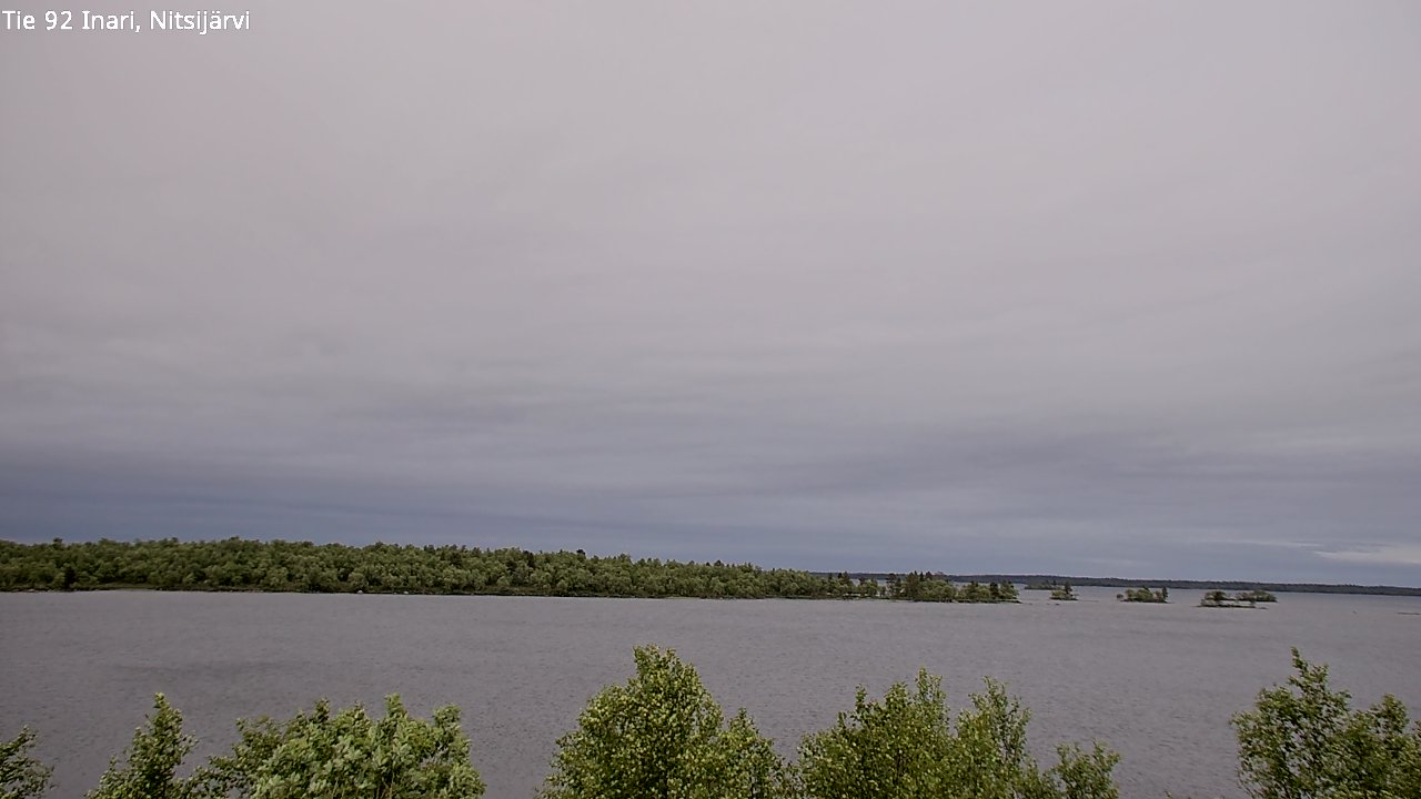 Kelikamerat Kuva Tie 92 Inari, Nitsijärvi, Inari, Lappi