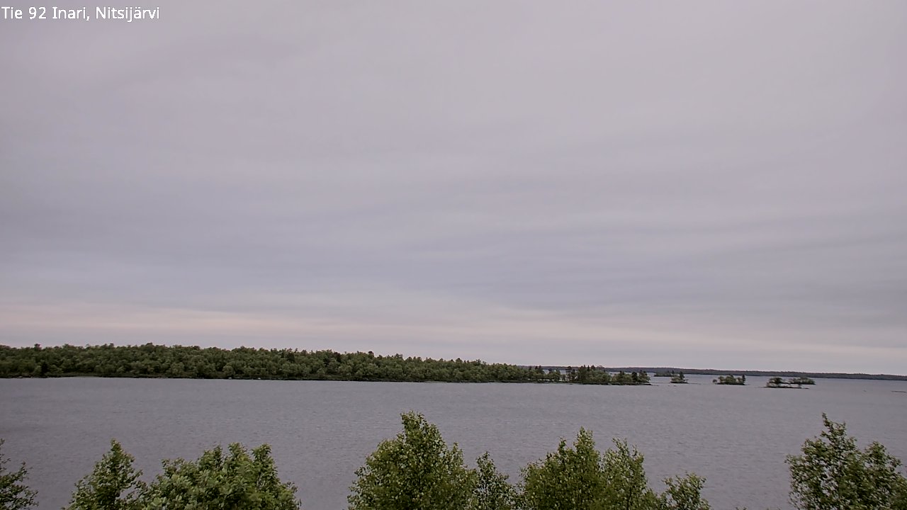 Kelikamerat Kuva Tie 92 Inari, Nitsijärvi, Inari, Lappi