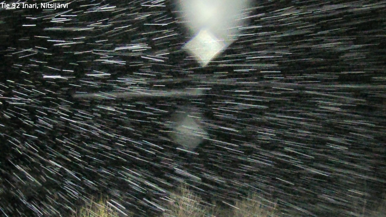 Kelikamerat Kuva Tie 92 Inari, Nitsijärvi, Inari, Lappi