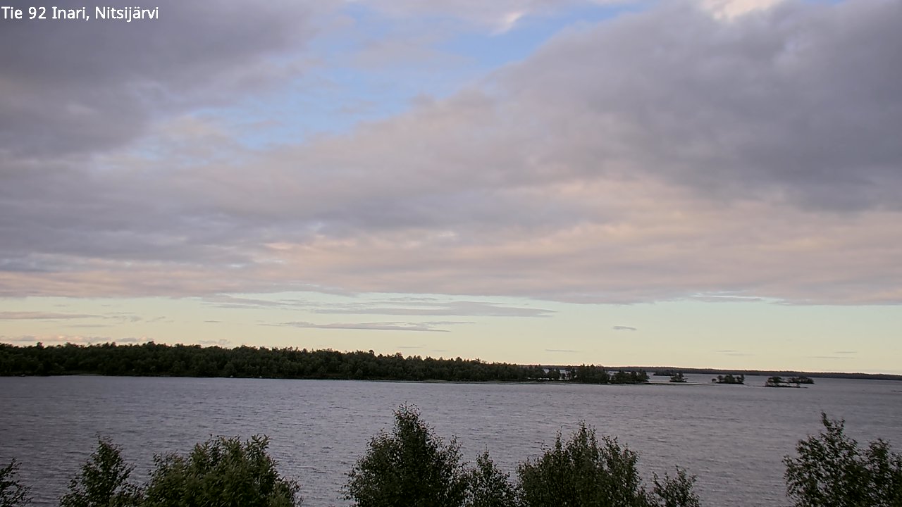 Weather Camera Image Road 92 Inari, Nitsijärvi, Inari, Lappi