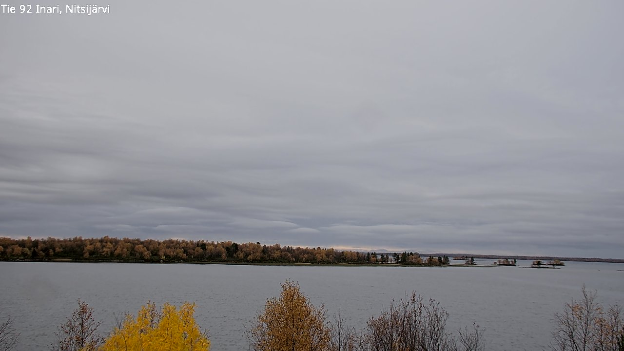 Kelikamerat Kuva Tie 92 Inari, Nitsijärvi, Inari, Lappi