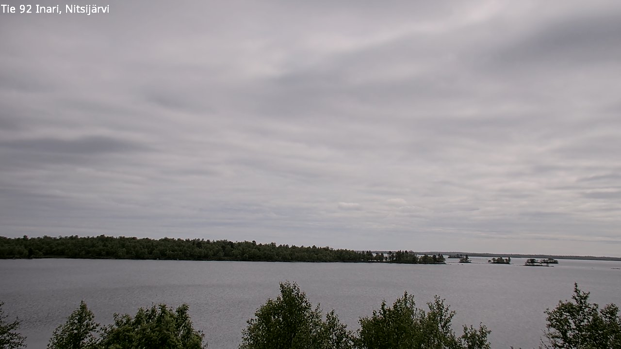 Kelikamerat Kuva Tie 92 Inari, Nitsijärvi, Inari, Lappi