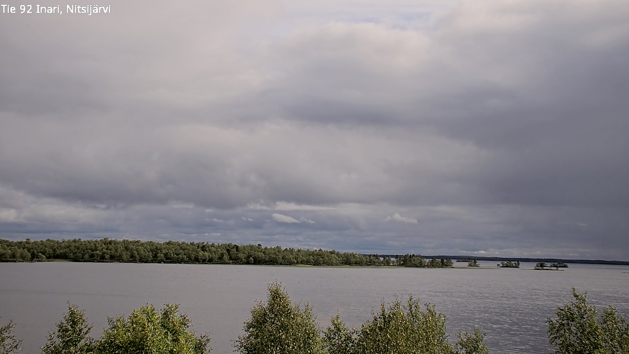 Kelikamerat Kuva Tie 92 Inari, Nitsijärvi, Inari, Lappi