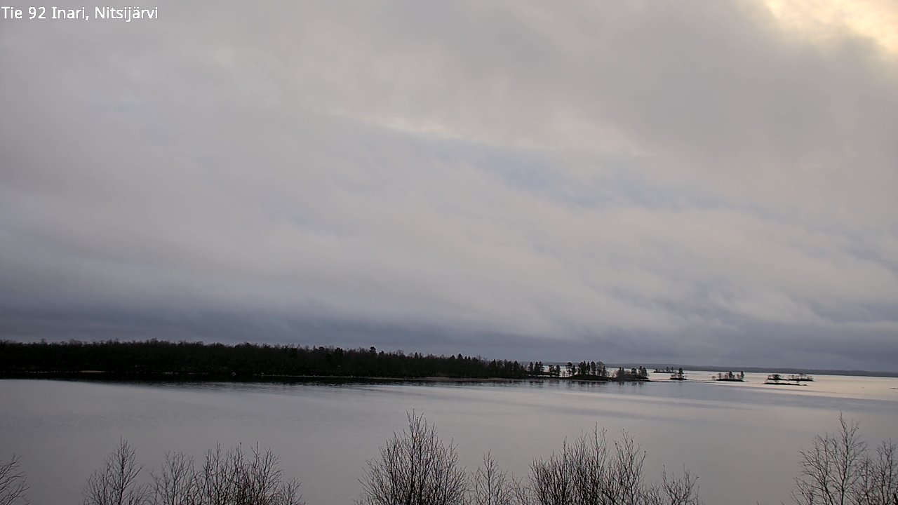 Kelikamerat Kuva Tie 92 Inari, Nitsijärvi, Inari, Lappi