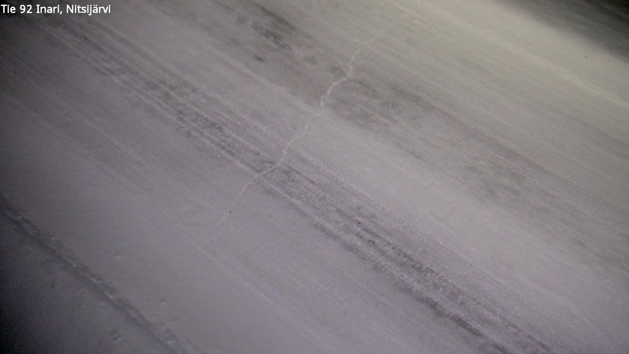 Kelikamerat Kuva Tie 92 Inari, Nitsijärvi, Inari, Lappi