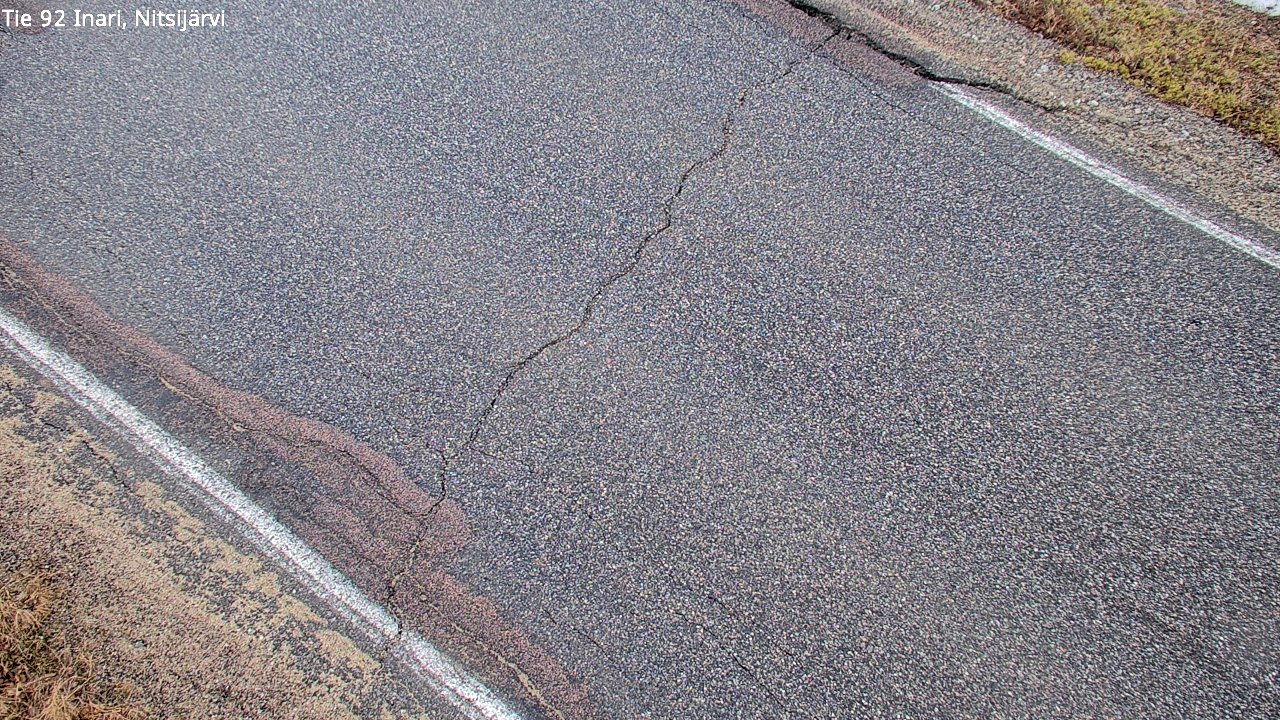Kelikamerat Kuva Tie 92 Inari, Nitsijärvi, Inari, Lappi