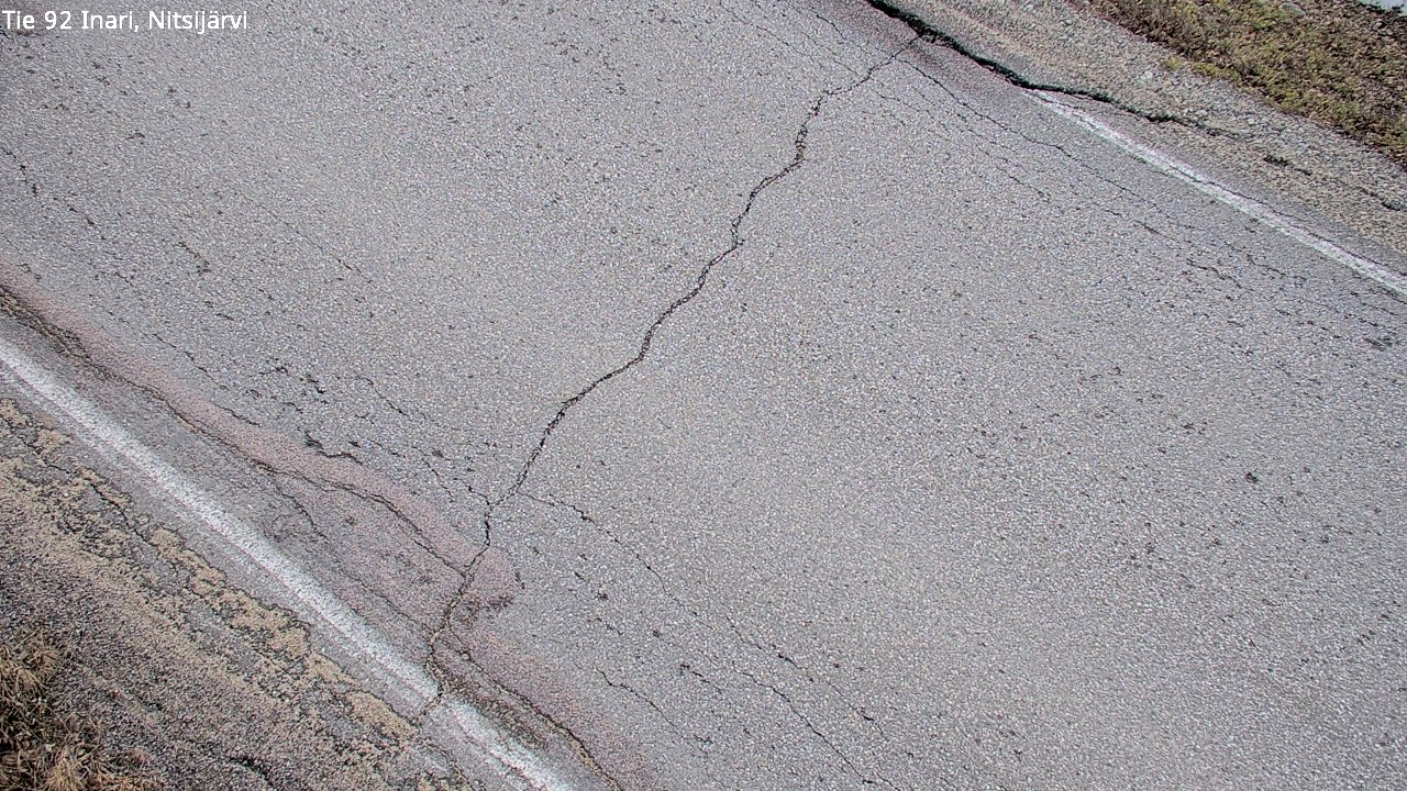 Kelikamerat Kuva Tie 92 Inari, Nitsijärvi, Inari, Lappi