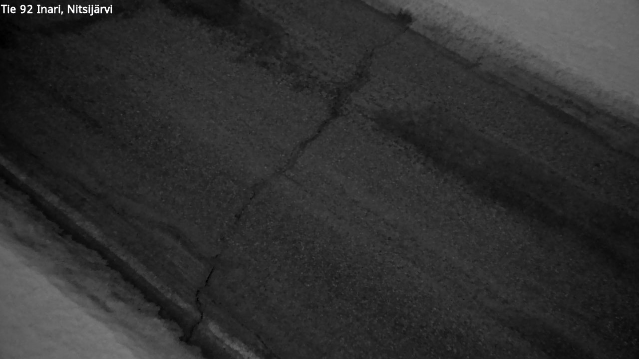 Kelikamerat Kuva Tie 92 Inari, Nitsijärvi, Inari, Lappi