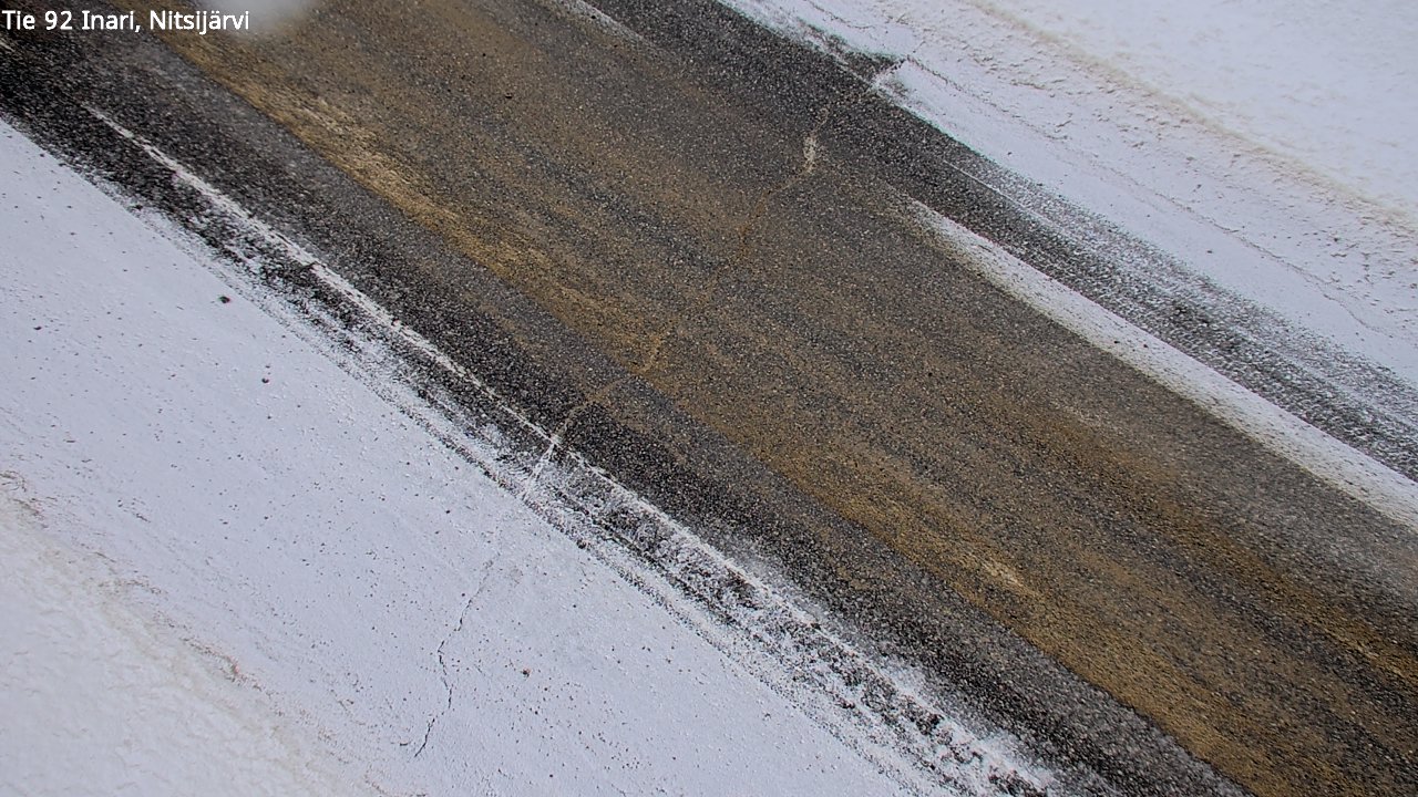 Kelikamerat Kuva Tie 92 Inari, Nitsijärvi, Inari, Lappi