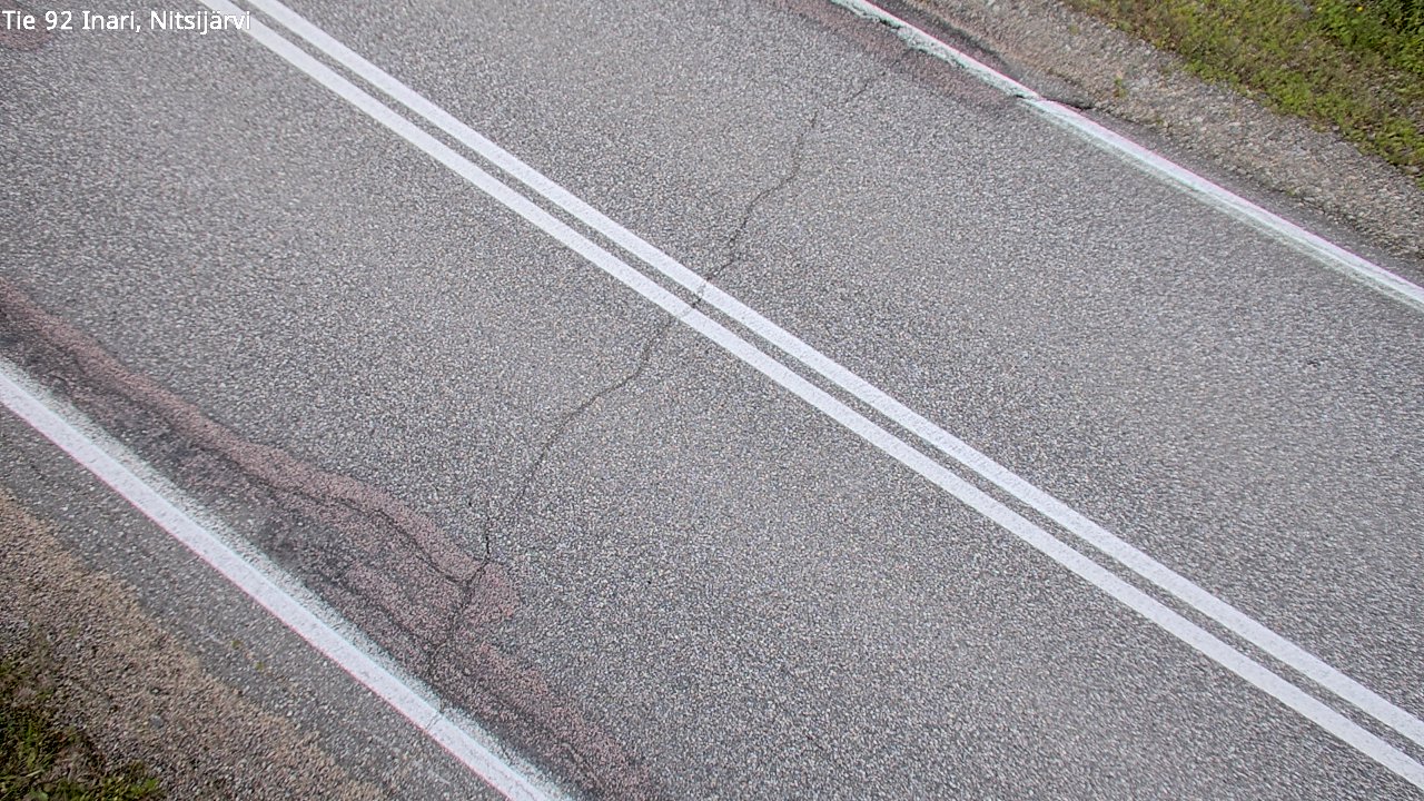 Kelikamerat Kuva Tie 92 Inari, Nitsijärvi, Inari, Lappi