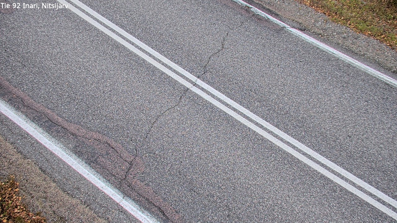 Kelikamerat Kuva Tie 92 Inari, Nitsijärvi, Inari, Lappi