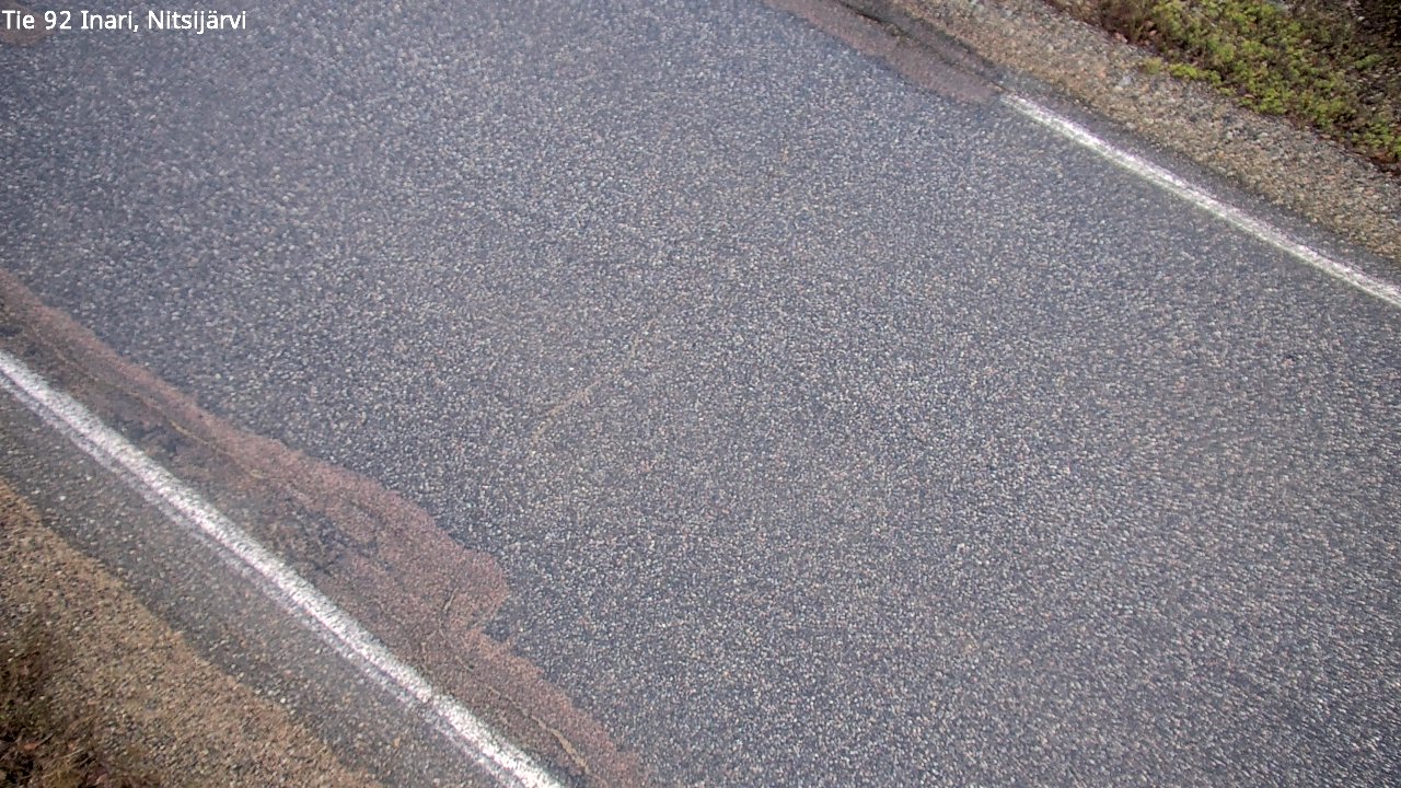 Kelikamerat Kuva Tie 92 Inari, Nitsijärvi, Inari, Lappi