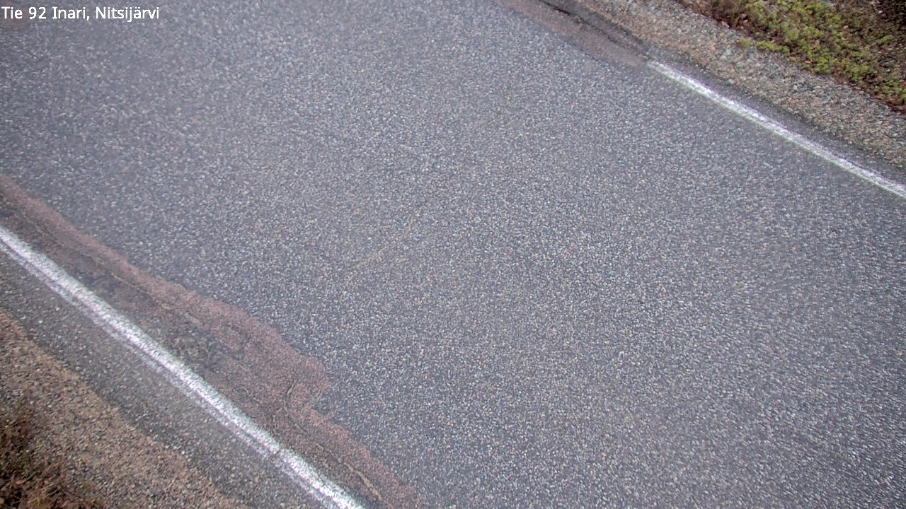 Kelikamerat Kuva Tie 92 Inari, Nitsijärvi, Inari, Lappi