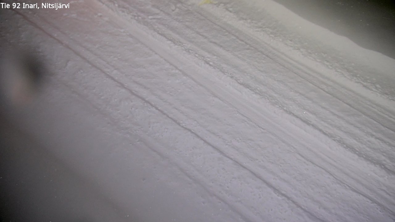 Weather Camera Image Road 92 Inari, Nitsijärvi, Inari, Lappi